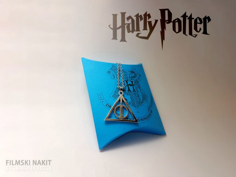 Harry Potter Relikvije Smrti ogrlica rotirajuca 1