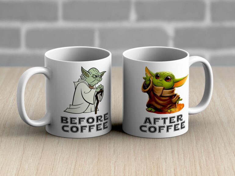 Baby Yoda Coffee Solja