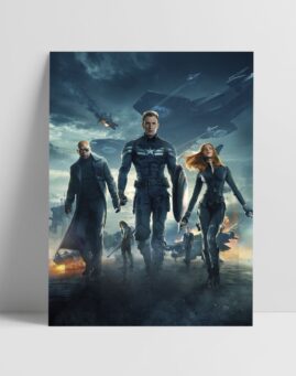 Captain America group Poster