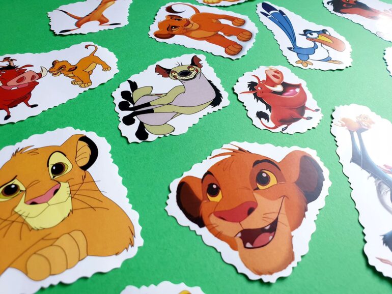 Lion King Stikeri Nalepnice 1