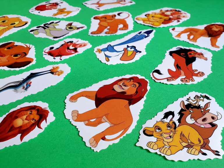 Lion King Stikeri Nalepnice 3