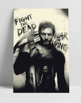 Walking Dead Daryl poster 32x48 1
