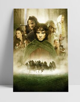 Lord of the Rings Gospodar Prstenova Druzina Prstena Filmski Poster 32x48 1