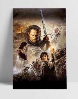 Lord of the Rings Gospodar Prstenova Povrtak Kralja Filmski Poster 32x48 1