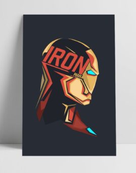 Avengers Iron Man minimal poster