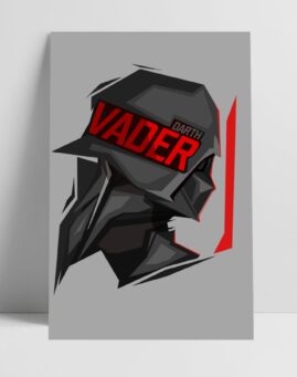 Star Wars Darth Vader minimal poster