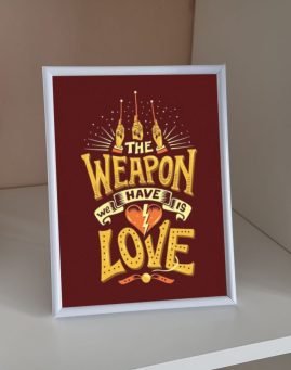 Weapon is love 1 motivacioni ram