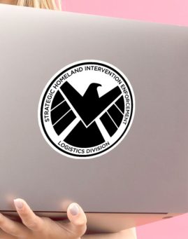 Agents of Shield 1 stiker za laptop