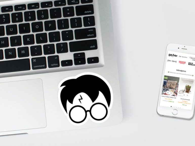 Harry Potter Harry 3 stiker za laptop
