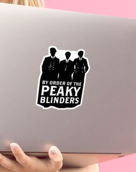 Peaky Order 1 stiker za laptop