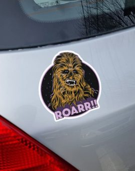 Star Wars Chewbacca 2 stiker za laptop