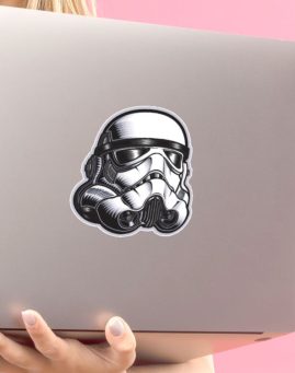 Star Wars Trooper 1 stiker za laptop