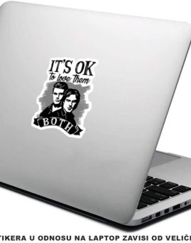 Vampire Diaries Its Ok 5 stiker za laptop