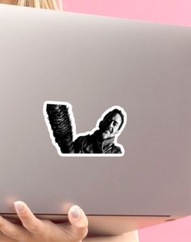 Walking Dead Negan 1 stiker za laptop