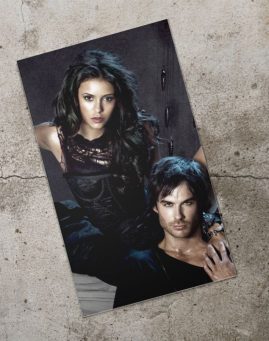 Elena i Damon 1 Vampirski Dnevnici Bookmarker Obelezivac