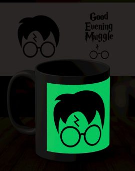 Harry Potter Good Evening Muggle levo m svetleca solja u mraku