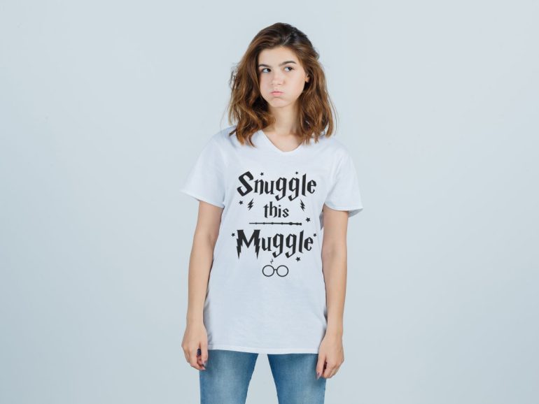 Harry Potter Snuggle This Muggle Majica 4