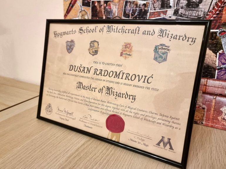 20220619 222336 Tvoja Hogwarts Diploma Harry Potter
