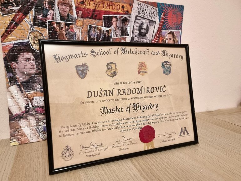 20220619 222344 Tvoja Hogwarts Diploma Harry Potter