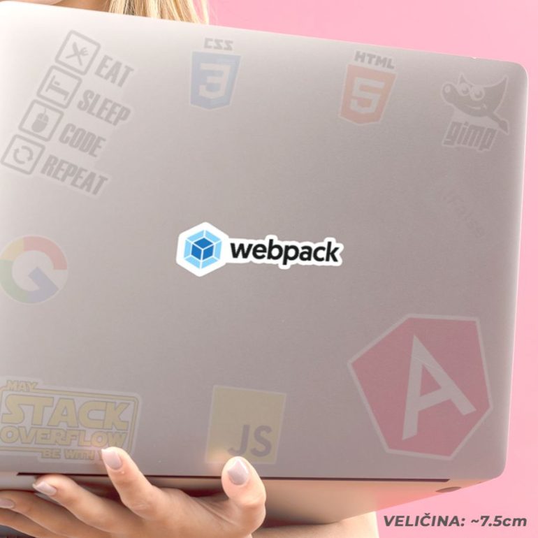 Webpack stiker za laptop