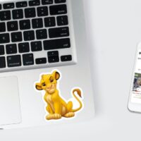 Lion King Simba 3 stiker za laptop